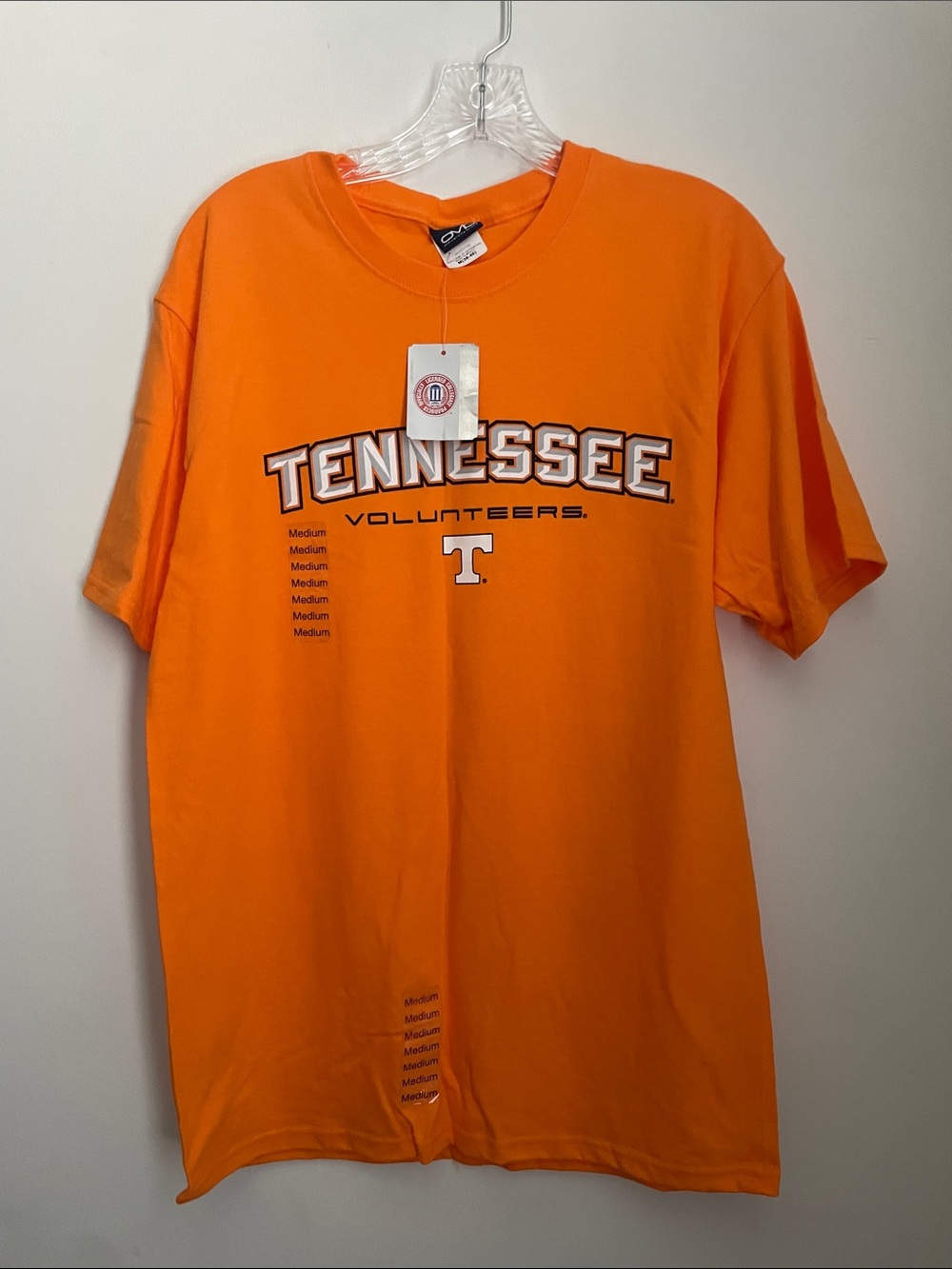 Vtg Tennessee Volunteers T-shirt Old Varsity Brand Men’s Medium Orange Cotton UT